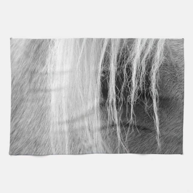 Palomino Black and White Tea Towel (Horizontal)