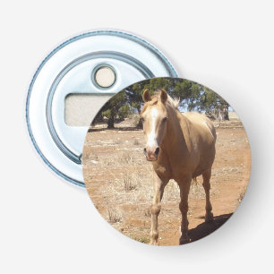 Palomino Horse Greeting, Bottle Opener