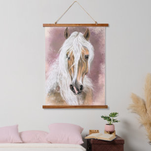 Palomino Horse Hanging Tapestry