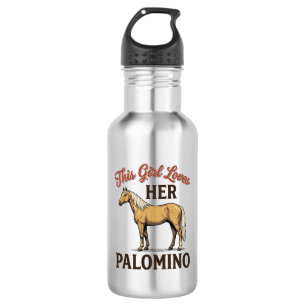 Palomino Horse Lover Vintage Engraving T-Shirt_1 532 Ml Water Bottle