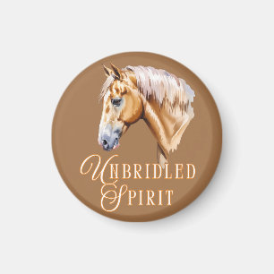 Palomino Horse Unbridled Spirit Magnet