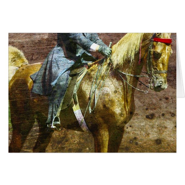 Palomino Saddleseat Grunge (Front Horizontal)