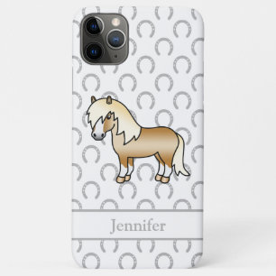 Palomino Shetland Pony Cute Cartoon Illustration Case-Mate iPhone Case