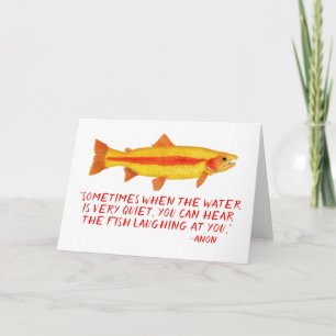Palomino Trout Greeting Card