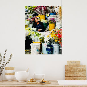 Paloquemao Market Bogotá Poster