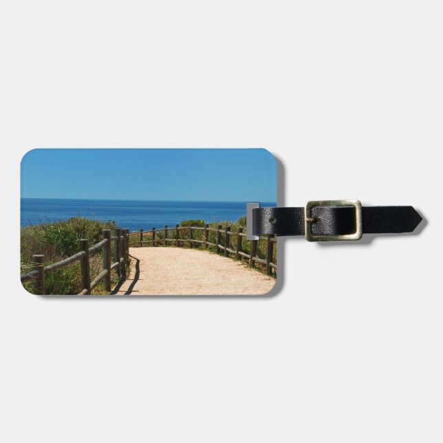 Palos Verdes Path Luggage Tag (Front Horizontal)