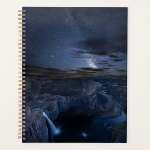Palouse Falls Park & Milky Way   Washington State Planner