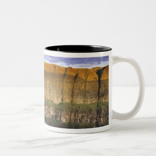 Palouse Falls State Park in Washington Two-Tone Coffee Mug (Right)