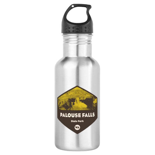 Palouse Falls State Park Washington 532 Ml Water Bottle (Front)