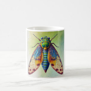 Palpopleura Dragonfly 270824IREF223 - Watercolor Coffee Mug