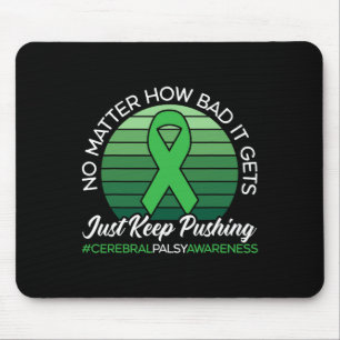 Palsy Awareness Alzheimerheimer Brain Mouse Pad