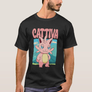 Palworld Cattiva Nature Scene Character Portrait V T-Shirt