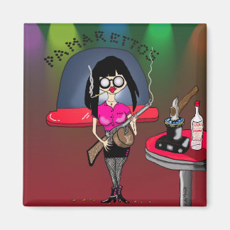 Pam-Pam La Rue Magnet