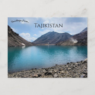 Pamir Mountains in Tajikistan Postcard