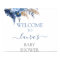 Pampas Grass Boy Baby Shower Welcome sign