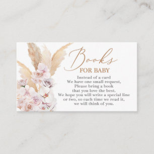 Pampas Grass desert Books for Baby Enclosure Card