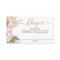 Pampas Grass Diaper Raffle Card