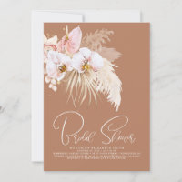 Pampas Grass Tropical Floral Boho Bridal Shower