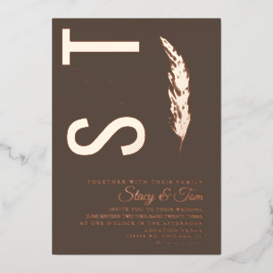 Pampas Logo  Ampersand Wedding Pressed  