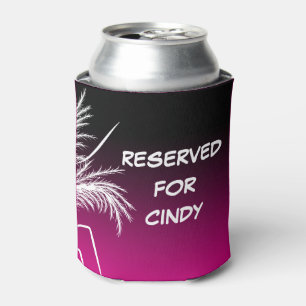 Pampas   RESERVED Name   Personalised Can Cooler