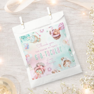 Pamper Party Glam Birthday Spatacular Thank you Favour Bags