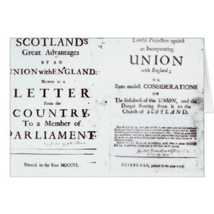 Pamphlets showing both sides