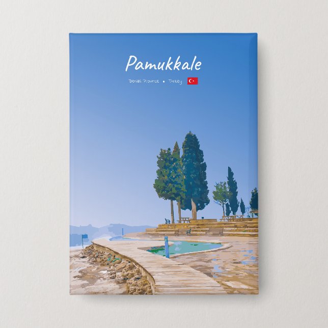 Pamukkale, Turkey -  Thermal Pools (Front)