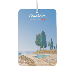 Pamukkale, Turkey -  Thermal Pools Car Air Freshener