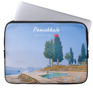 Pamukkale, Turkey -  Thermal Pools Laptop Sleeve
