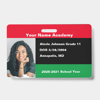 Pan African Do It Yourself Homeschool Badge ID Badge