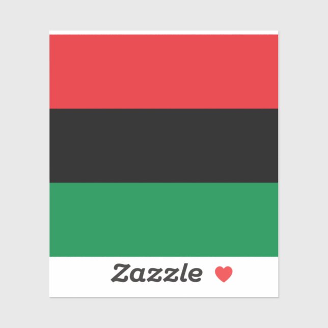 Pan African Flag (Sheet)