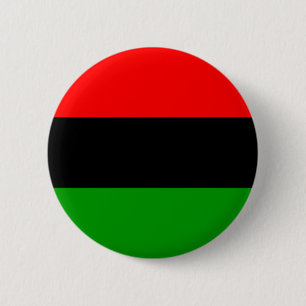 Pan-African Flag 6 Cm Round Badge