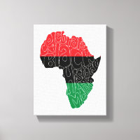 Pan African Flag Black History Month Art Design
