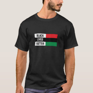 Pan African Flag, Black Lives Matter, Unia Symbol T-Shirt