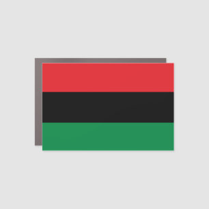 Pan African Flag Car Magnet