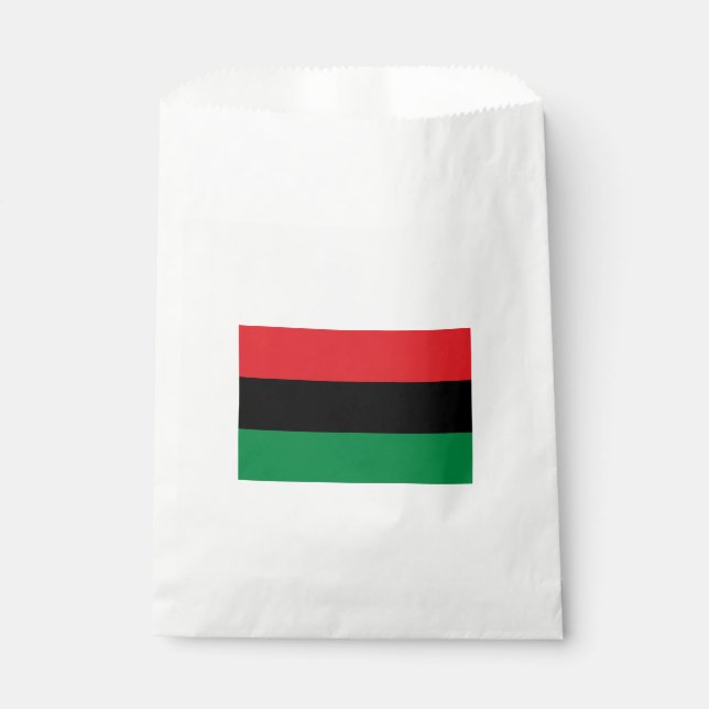 Pan-African Flag Favour Bags (Front)