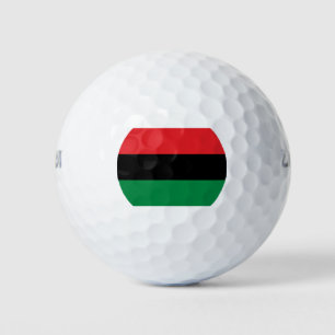Pan-African Flag Golf Balls