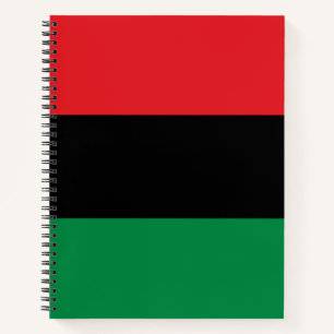 Pan-African Flag Notebook