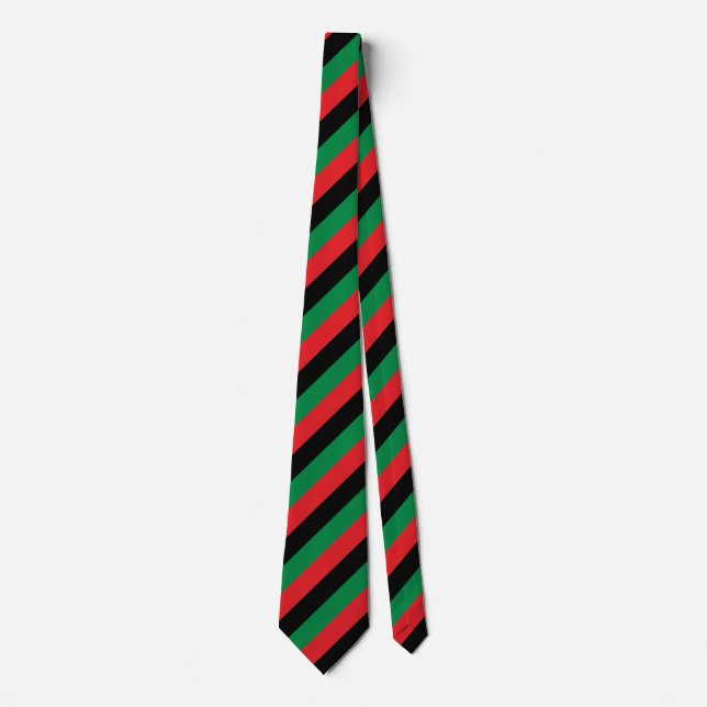 Pan-African flag Tie (Front)