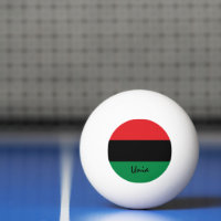 Pan African Flag & UNIA sports