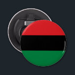Pan African Flag & UNIA Symbol / sports fan Bottle Opener<br><div class="desc">Bottle Opener: Pan African flag symbol - UNIA / A horizontal triband of red,  black,  and green. The Pan-African flag—also known as the Afro-American flag,  Black Liberation flag,  UNIA flag. Often used with Black Lives Matter movement.</div>