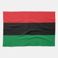 Pan African Flag & UNIA Symbol / sports fan