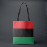 Pan African Flag & Unia Symbol / sports fan Tote Bag<br><div class="desc">Tote Bags/Shopping Bags: Pan African flag symbol - UNIA / A horizontal triband of red,  black,  and green. The Pan-African flag—also known as the Afro-American flag,  Black Liberation flag,  UNIA flag. Often used with Black Lives Matter movement.</div>