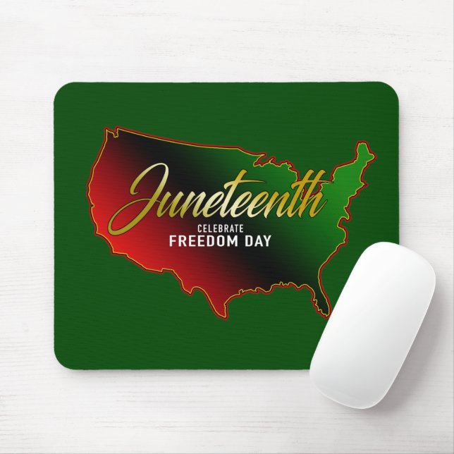 Pan African, Juneteenth  Mouse Pad (With Mouse)