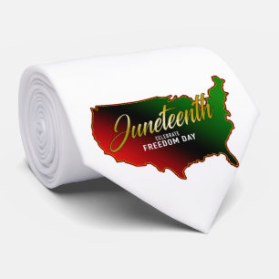 Pan African, Juneteenth Neck Tie
