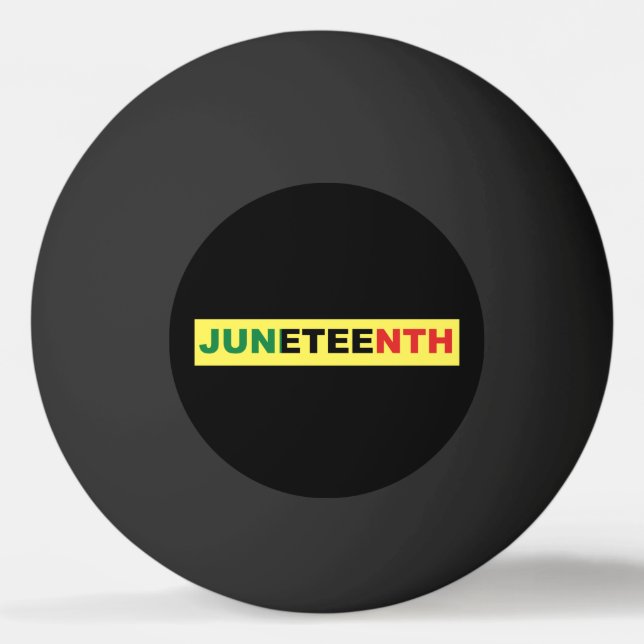 Pan African, Juneteenth Playing Cards Ping Pong Ball (Front)