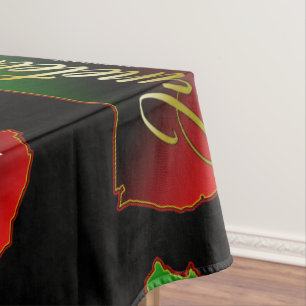 Pan African, Juneteenth Tablecloth