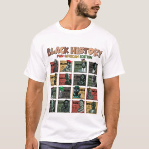 Pan-African Legends Black History T-shirt Gifts 