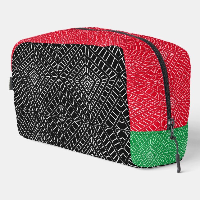 Pan African Tribal Dopp Kit (Right Corner)