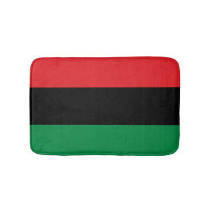 Pan African UNIA Flag Bath Mat